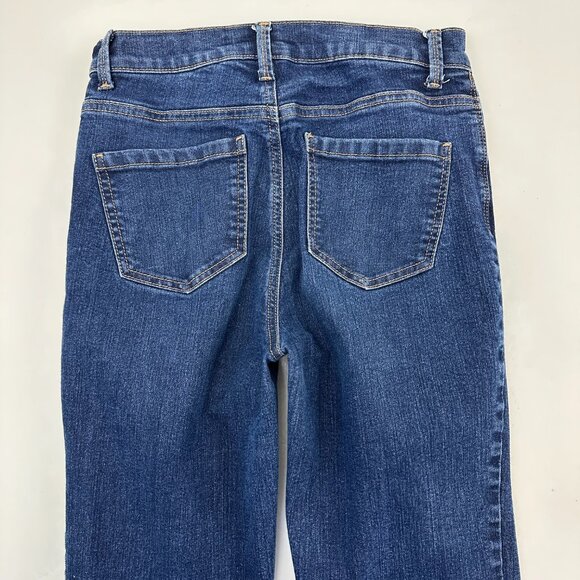 Gloria Vanderbilt Amanda Straight Leg Women's size 6P Dark Blue Denim Jeans - Picture 5 of 5